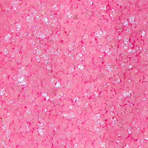 Bakell Pink Glitter Rimming Salt - Edible Cocktail Garnish, 4oz Pack
