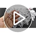 GXXMEI 105 Pack Plastic Christmas Light Clips - S Clips for Outdoor String Lights & Rope Lights
