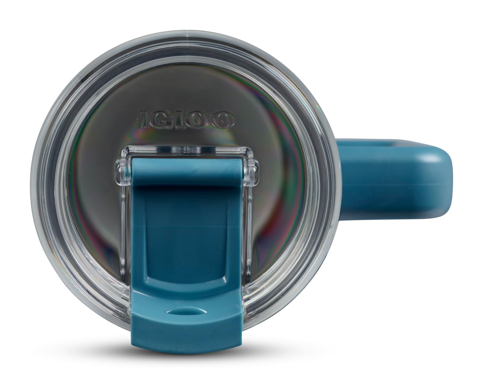 Igloo, 36 oz Tumbler with Handle, Reusable Travel Mug, Stainless Steel Insulated Hydration Cup for Hot & Cold Beverages, Modern Blue