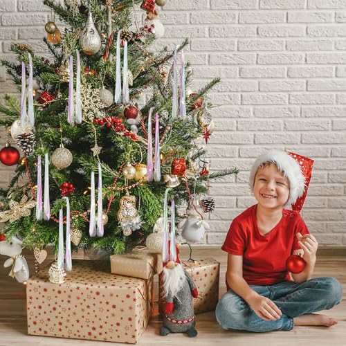 6000 Strands Christmas Tree Icicle Tinsel - 22 Inch Shiny Foil Strands