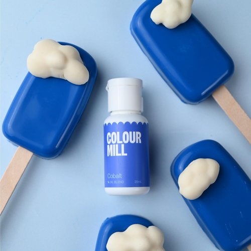 Colour Mill Oil-Based Food Coloring - Cobalt Blue | 20 Milliliters (0.68 Fl Oz) for Vibrant Baking