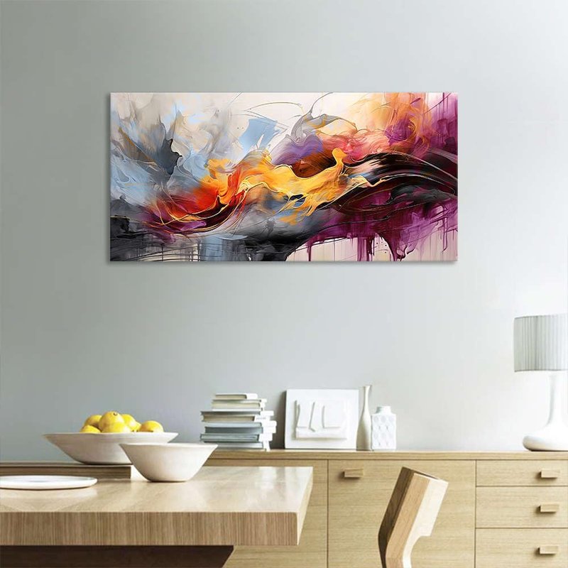 BYXART Music Canvas Wall Art Drum Set Prints Artwork Paintings For Living Room Gift for Lover Studio Abstract Decor for Bedroom Bathroom Home Office Décoration 40L x 20W
