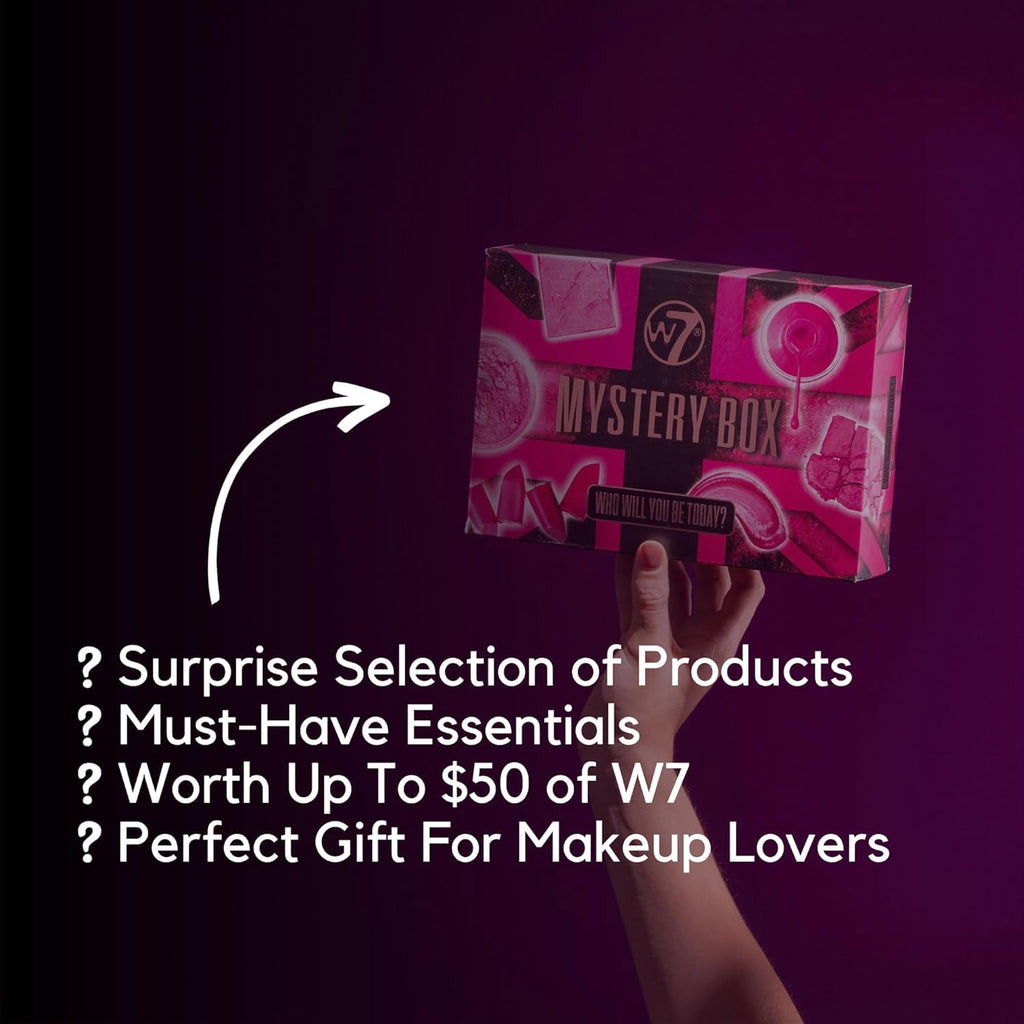 W7 Makeup Set - Assorted Gift Box of Premium Cosmetics | $50 Value for Glamorous Looks