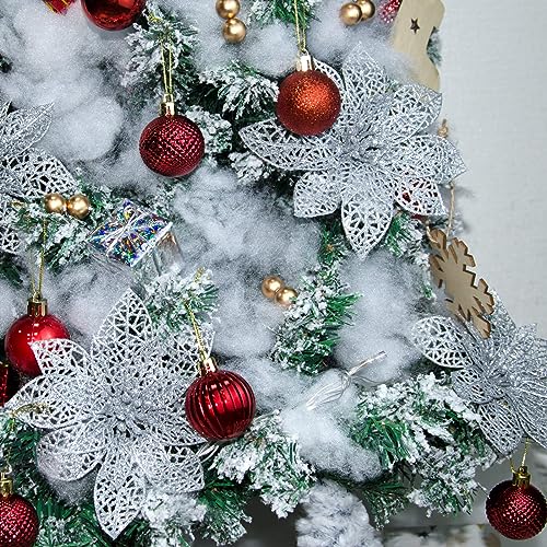 Fluffy Artificial Fake Snow Decor - Flame Resistant Indoor Snow (5.6 oz)