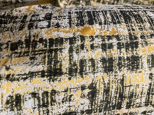 Linen Futon Cover with 3-Side Zipper, Twin Size, Yellow