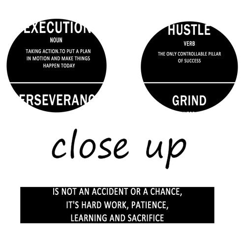 3 Piece Motivational Wall Art Office Decor for Success Positive Inspiring Wall Decor Inspirational Posters Motivational Quotes Picture Framed Entrepreneur Canvas Art for Office Artwork [48''W x 24''H]