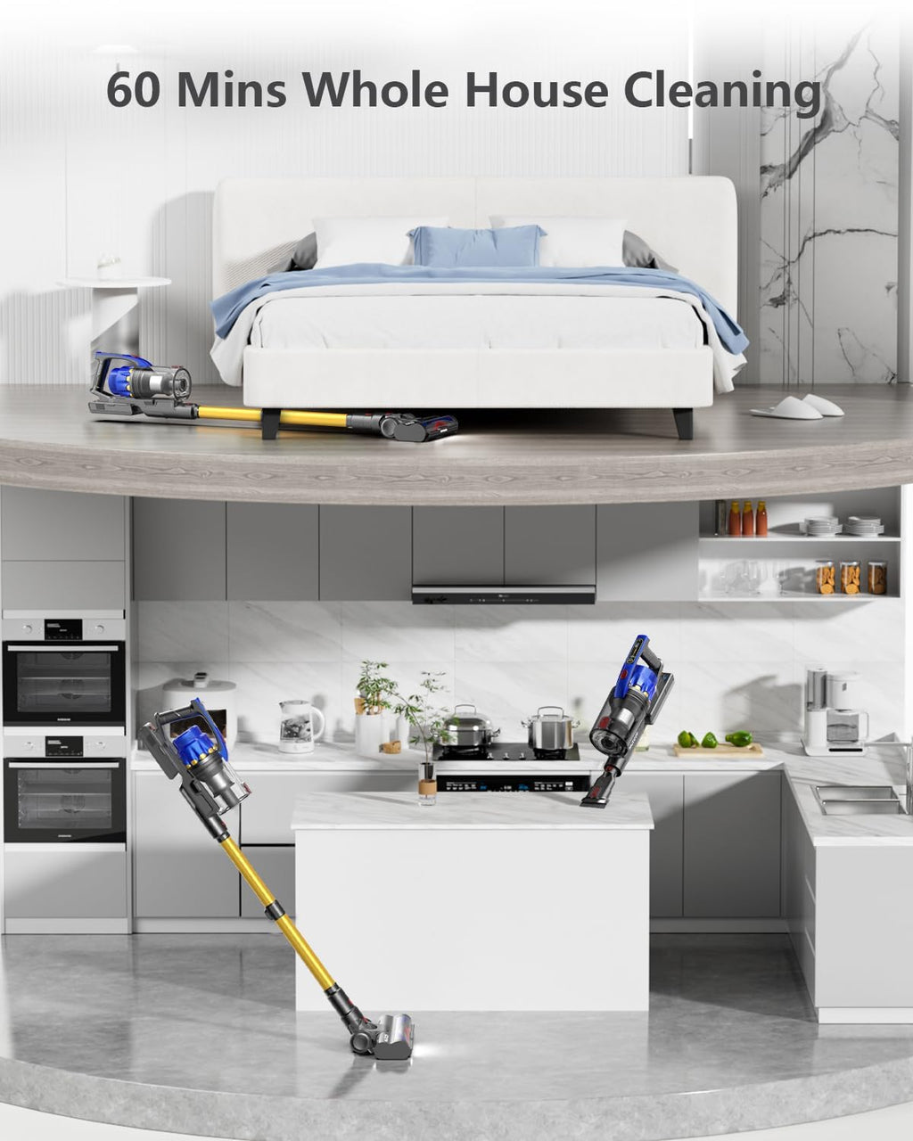 MUTGOF Sparkle 1 Cordless Vacuum Cleaner Replacment Battery Pack