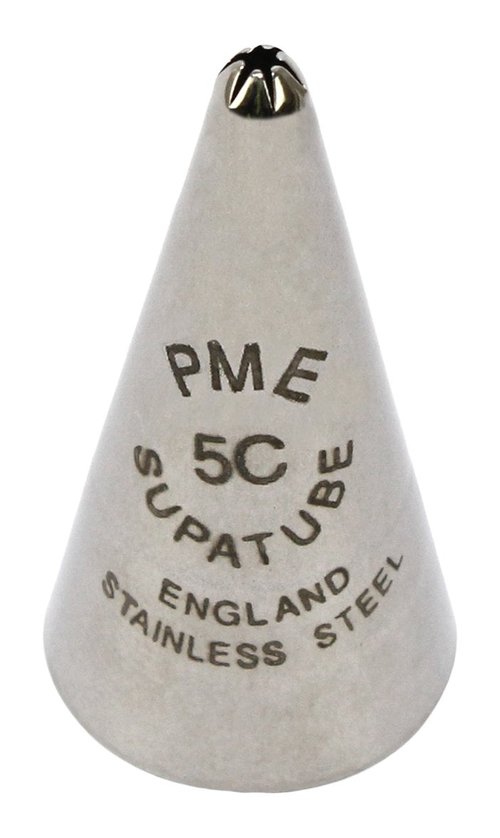 PME Seamless Stainless Steel Small Closed Star Supatube no. 5C