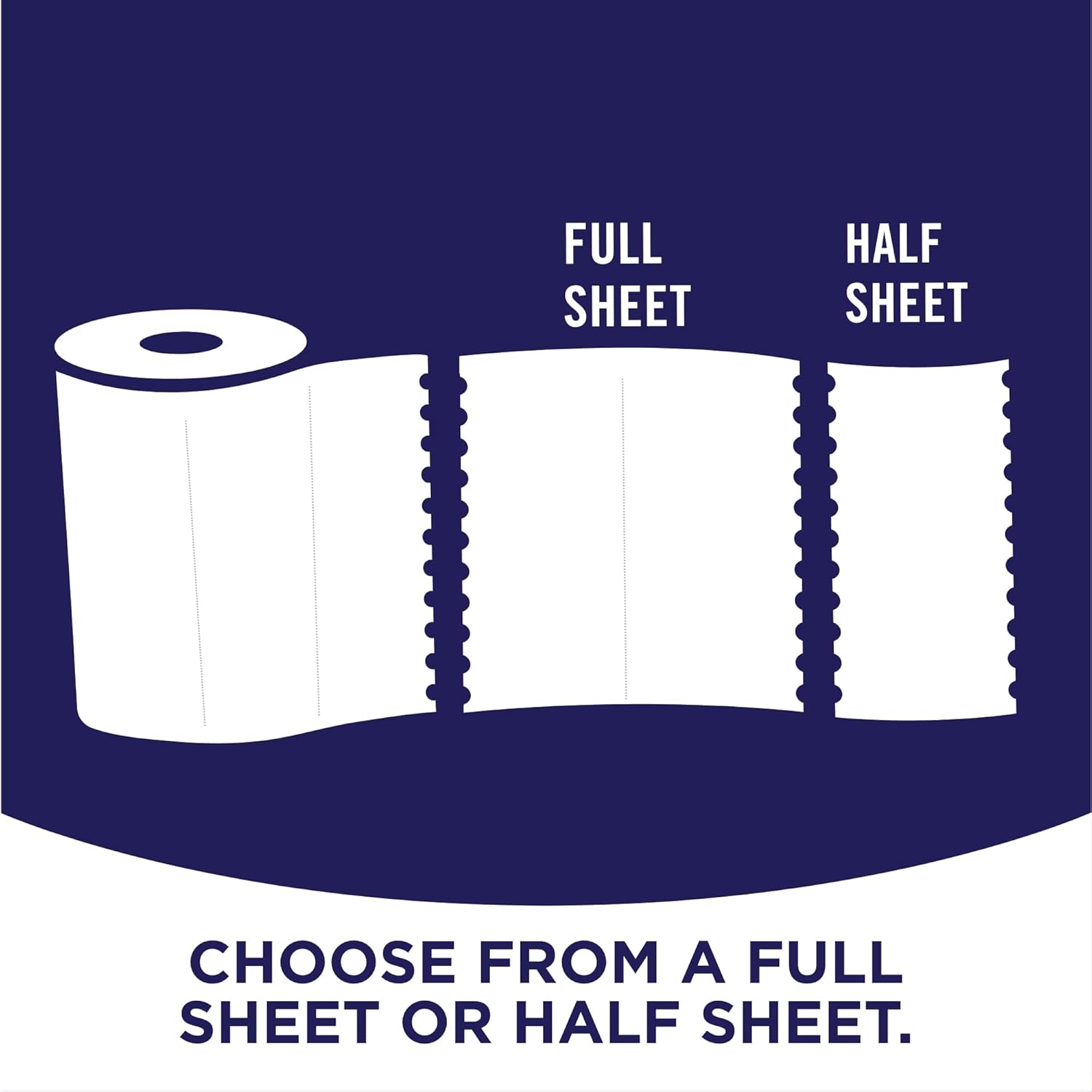 Sparkle Paper Towels - 3 Triple Rolls, Pack of 2 | Convenient Pick-A-Size Design