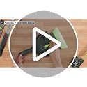 Mini Dustpan and Brush Set - Compact Nesting Hand Broom for Cleaning