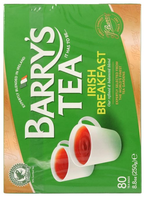 Barry's Tea Irish Breakfast Tea - Bold Flavor | 80 Count Box
