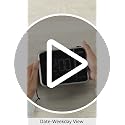 Projection Alarm Clock with Indoor Temperature and Humidity Display