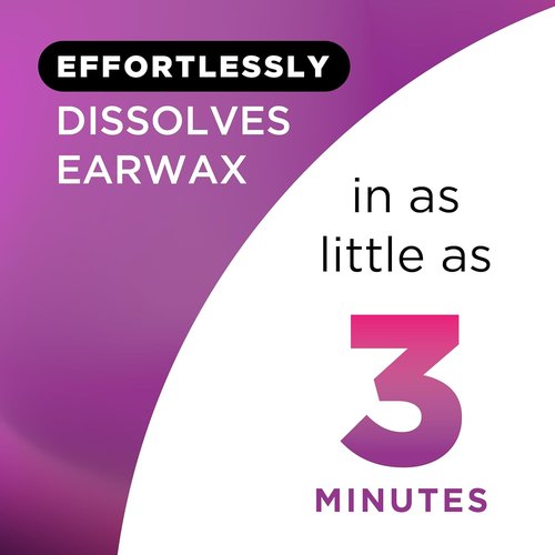 Lipo Earwax Cleansing Kit - Fast-Acting Earwax Removal Aid with Bulb Syringe & Cotton Plugs