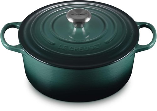 Le Creuset Enameled Cast Iron Cookware Set - 5-Piece in Artichaut Color for Versatile Cooking