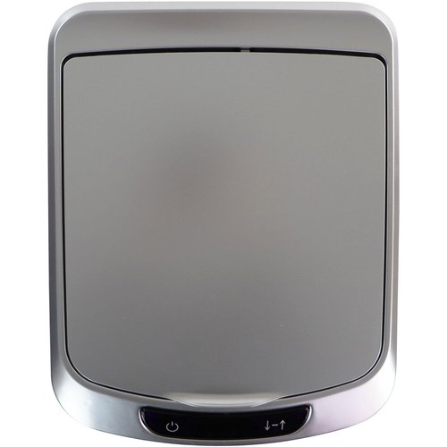 Hanover Home Hands-Free Trash Can with Fingerprint-Resistant Finish, Soft-Close Motion Sensor Lid, and Removable Bin for Bathroom and Bedroom - 3.2 Gallons (12 Liters) in Stainless Steel