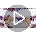 Patriotic Tinsel Garland 50ft - Red White and Blue 4th of July Decor