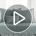 Boho Paisley Twin Daybed Cover Set - 6-Piece Microfiber Bedding Set