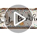 Polka Dot Happy Birthday Table Runner, Beige Dining Table Decor 13x72 Inch