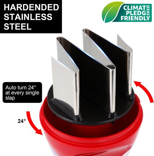 Geedel Food Chopper - Easy-To-Clean Manual Vegetable Cutter | Dishwasher Safe for Onions, Garlic & Nuts