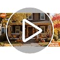 4-Pack Lighted Fall Maple Leaf Garland - 40ft 80 LED Battery Powered Decor
