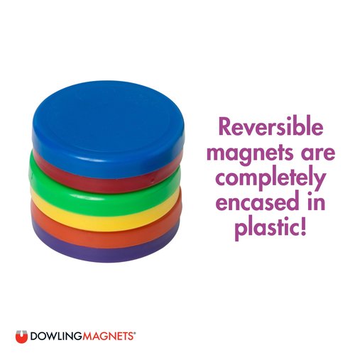 Dowling Magnets Button Magnet Display (40 Pieces)