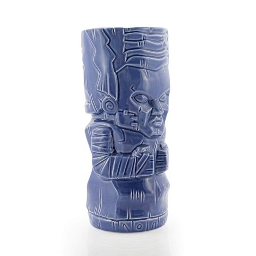 Geeki Tikis 20 ounce Ceramic Mug| Bride of Frankenstein | Blue