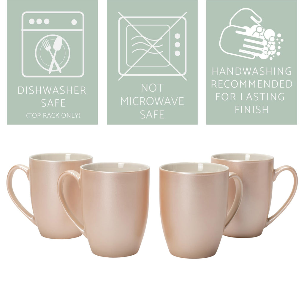 Elanze Designs Let Your Light Shine Precious Pearl 10 ounce New Bone China Coffee Cup Mug