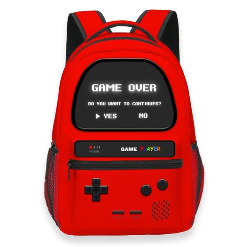 YOZIRIBO School Backpack for Boys Gamer Boys Backpack for Kids Children Teens Elementary Middle School Students Bookbag Ages 6-18 Video Game Bookbag Travel Back Pack