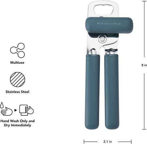 KitchenAid Can Opener - Multifunctional Tool for Effortless Jar and Can Opening