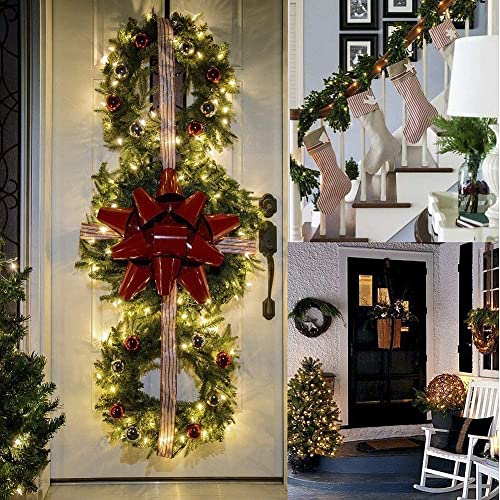 Hopolon 2 Pack Warm White Christmas Lights 13FT Incandescent Mini Lights