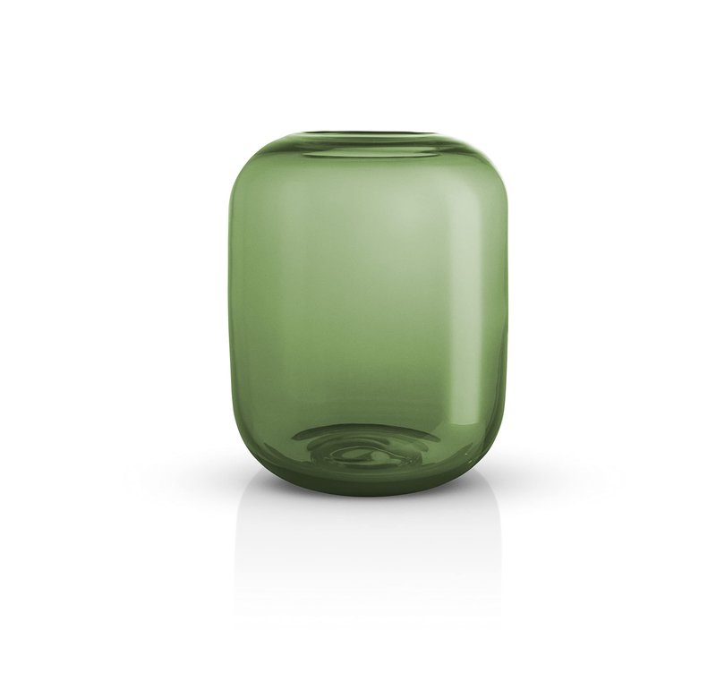 EVA SOLO | Acorn Vase 6.5" | Decorative Glass Vase in a Simple and Organic Shape | Pine