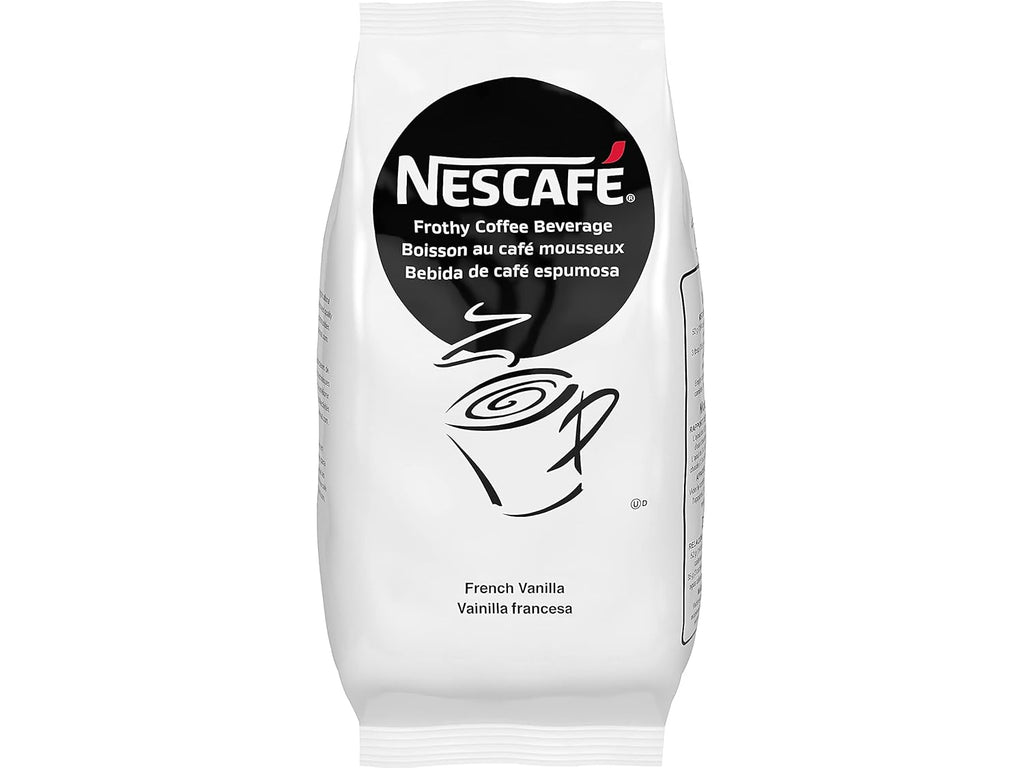 Nescafé French Vanilla Cappuccino Mix - 32-Ounce Bags | Pack of 6 for Rich Flavor
