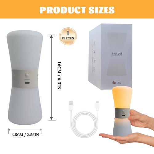 LED Visual Meditation Timer & Digital Hourglass, 1-99 Mins Adjustable Pomodoro Cube, Silent Productivity Tool for ADHD Kids & Adults, Home Office & Deep Work Focus, Rechargeable