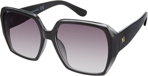 Martha Stewart Women's UV400 Protective Square Sunglasses - Timeless 58mm Fashion Accessory
