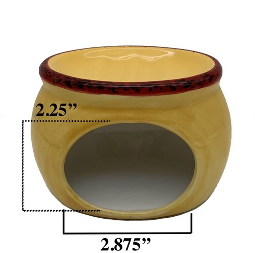 ACK Tuscany Sonoma Grape Scouring Brillo Pad Holder, Ceramic Hand Painted Sponge Holder for Kitchen Sink, Kitchen Décor
