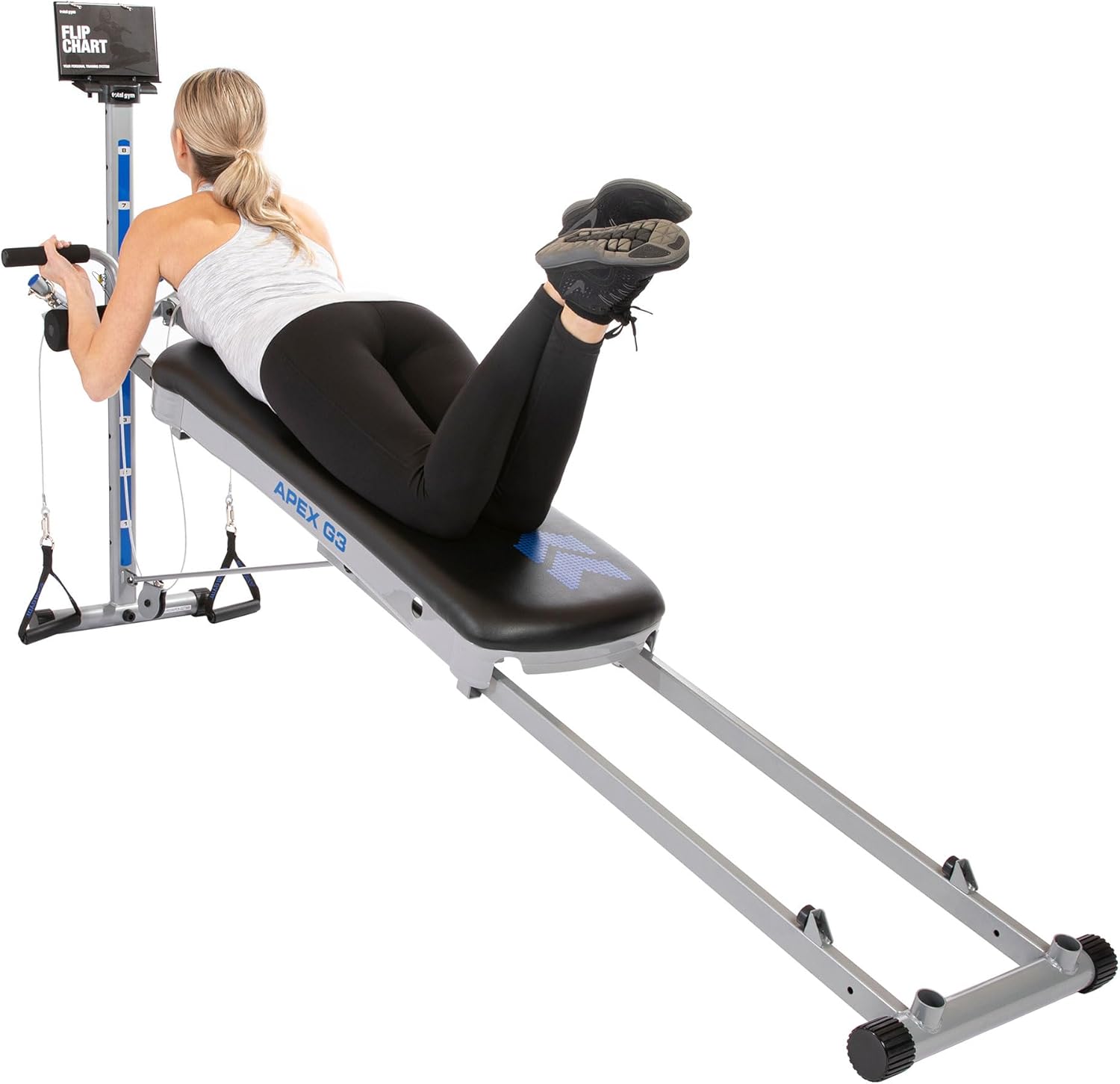 Total Gym Apex G3 - Incline Bodyweight Training Machine with 8 Resistance Levels & Squat Stand
