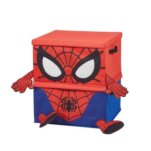 Spiderman Set of 2 Figural Stackable Storage Set
