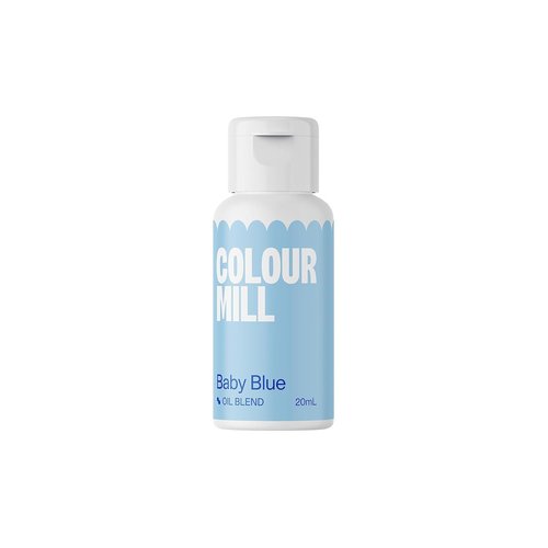 Colour Mill Oil-Based Food Coloring - Baby Blue, 20 Milliliters for Vibrant Baking