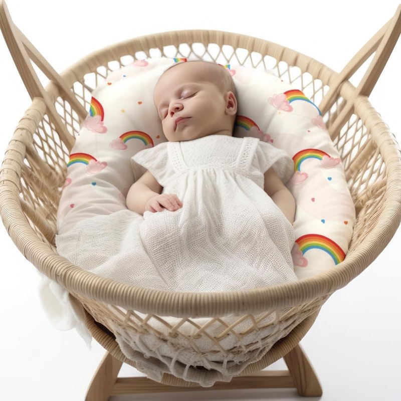 4 Pack Baby Girl Bassinet Sheets Set Soft Fitted Floral or Elephant Theme Baby Girl Mattress Covers Breathable Toddler Bed Sheets for Infant or Newborn Girls (Elephant, Bassinet Sheets)