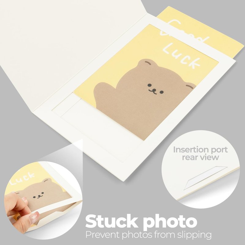 Golden State Art, Pack of 200, 5x7 Photo Folders, Cardboard Picture Frame, Paper Frame Cards, Greetings/Invitation Special Events: Graduation, Christmas, Wedding (White)