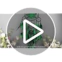5-Ring Green Leaf Dream Catcher Wall Hanging Bohemian Home Decor