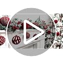Hismir Dark Green Velvet Christmas Tree Ornaments Bulk 12 Pcs 3.15 Inch Flocked Balls