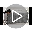 Dustproof Velvet Headboard Cover - Quilted Padded Protector
