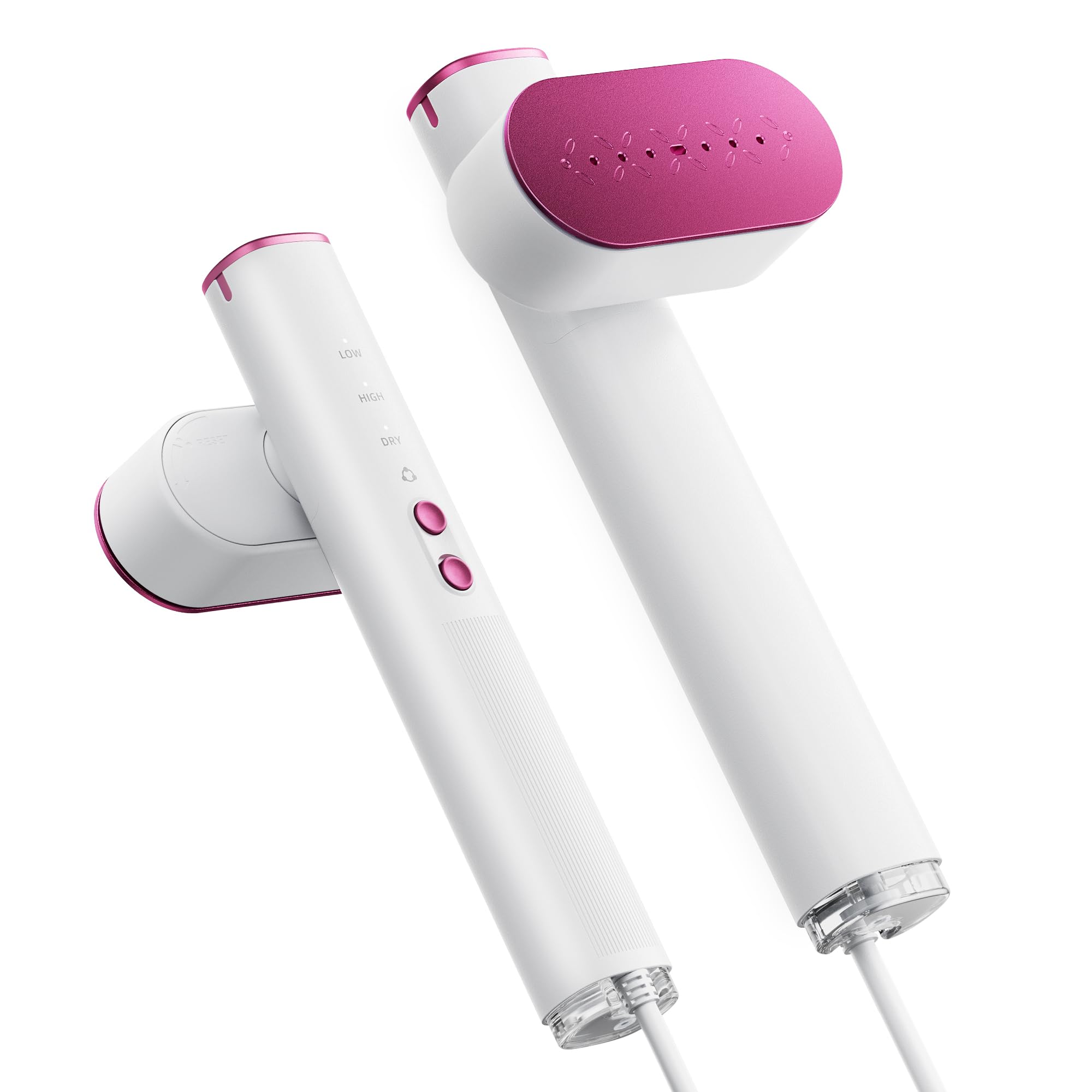 Portable Clothes Steamer, 100-240V Dual Voltage Garment Steamer, 1000W Handheld Steamer, 30s Fast Heat Up, 10 Minutes Continuous Steam, Ceramic Panel Travel Iron for Travel & Home Use