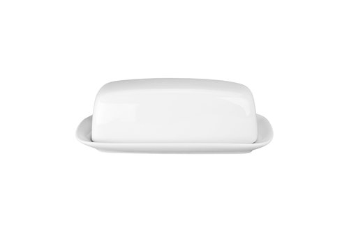 BIA Cordon Bleu Covered Butter Dish, White