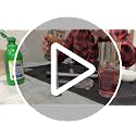 6-Piece Stainless Steel Cocktail Shaker Set - 24oz Professional Bar Tool Kit