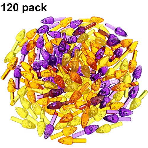120 Pcs Ceramic Tree Replacement Bulbs - Halloween & Holiday Lights