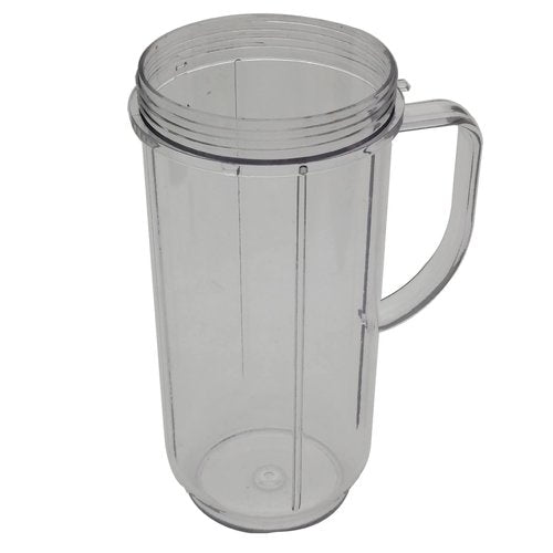 2pcs 22oz cup with lid and ice shaver balde cross blade Replacement Parts,Compatible with Magic Bullet Blender, Juicer and Mixer (Model MB1001/MB 1001B/MBR-1701/MBR1101/MBR-1702/MBR-0301/MBR-0701P)