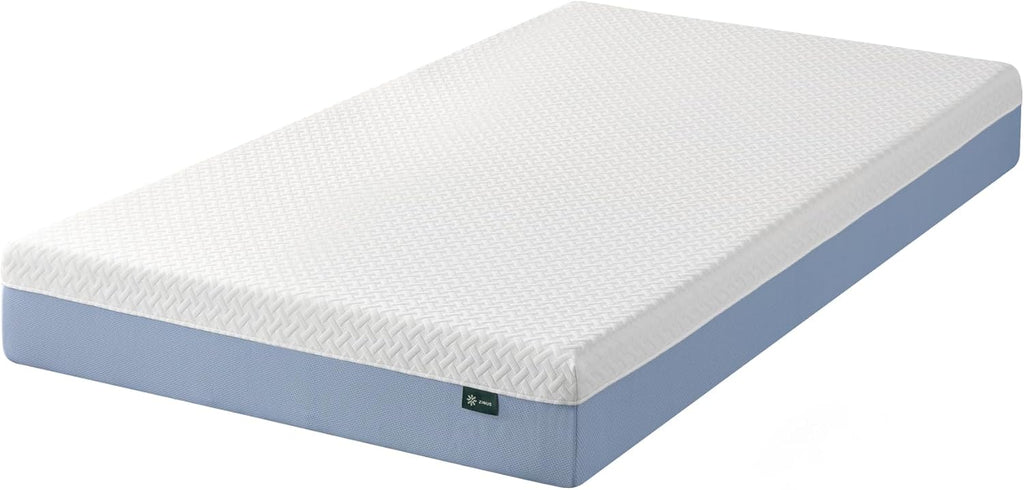 Zinus 8-Inch Twin Memory Foam Mattress - Cooling Comfort, Medium Feel, Fiberglass-Free, Certified Safe