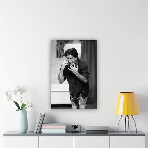 Funny Bathroom Wall Art | Humorous TV Show Print for Restroom Decor - 12x18 Inch (30x45cm)